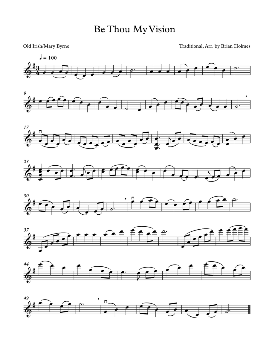 12 Sacred Arrangements for Unaccompanied Violin Violin Solo scores gallery preview page 5