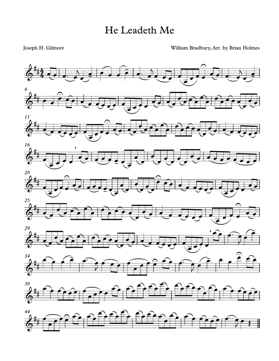 12 Sacred Arrangements for Unaccompanied Violin Violin Solo scores gallery preview page 6