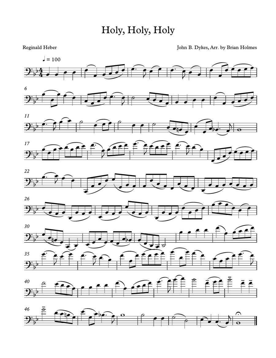 12 Sacred Arrangements for Unaccompanied Cello Cello Solo scores gallery preview page 6