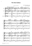 Por Una Cabeza - String Quartet (Full Score) - Score Only