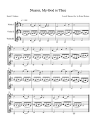 8 Sacred Arrangements for Violin Duet or Trio String Trio scores gallery preview page 5