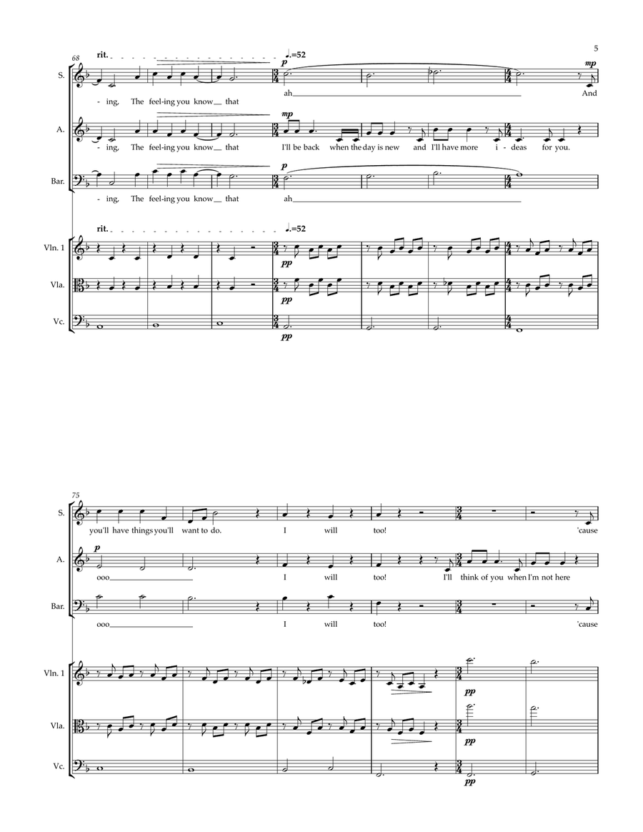 It's Such A Good Feeling Small Ensemble scores gallery preview page 5