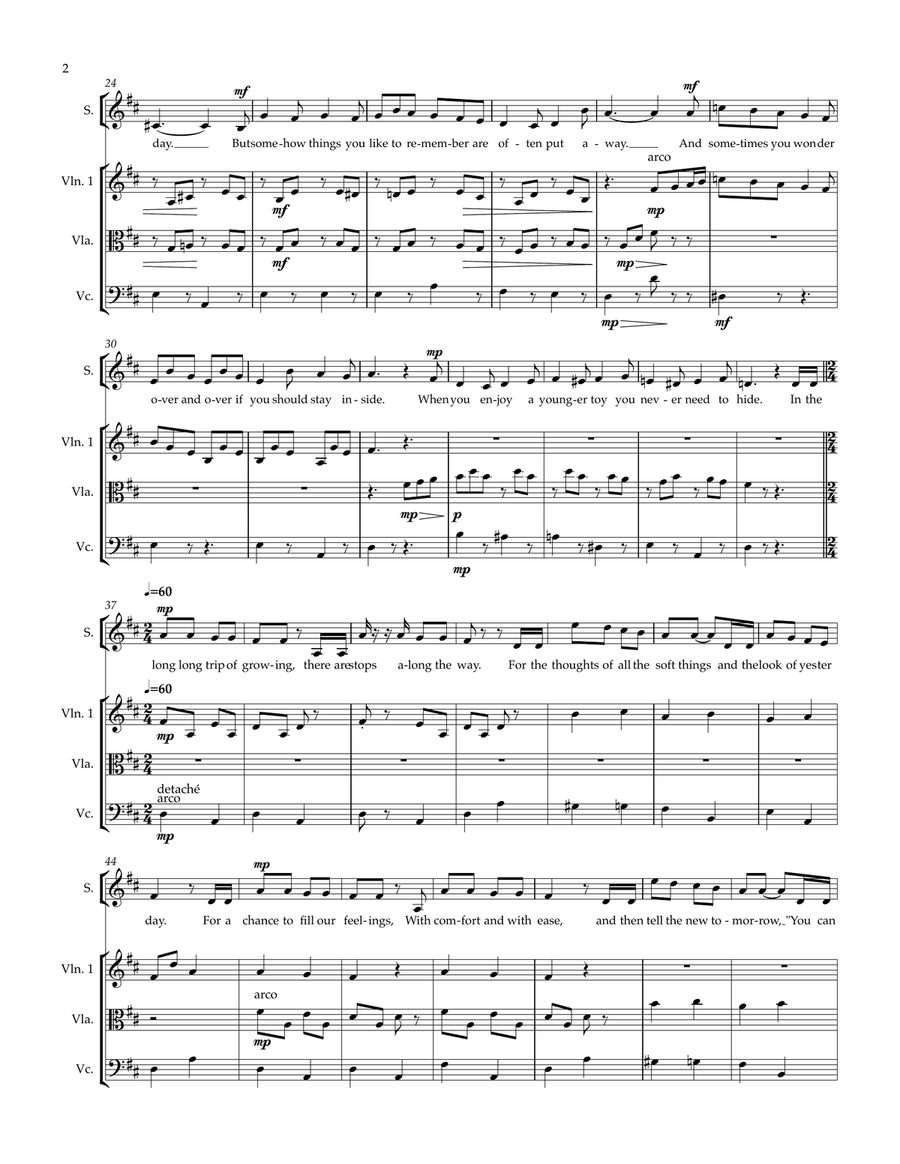 Please Don't Think It's Funny 3-Part scores gallery preview page 2
