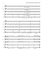 Unconventional Simple Gifts Small Ensemble scores gallery preview page 4