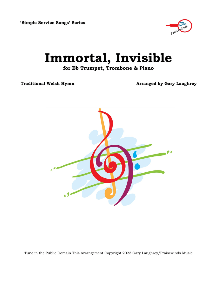 Immortal, Invisible Immortal, Invisible Trombone Duet scores gallery preview page 1