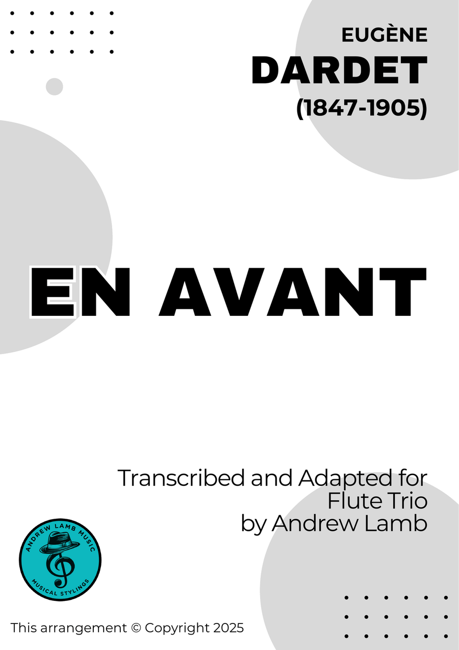 Eugene DARDET | En Avant | for Flute Trio Flute Trio scores gallery preview page 1