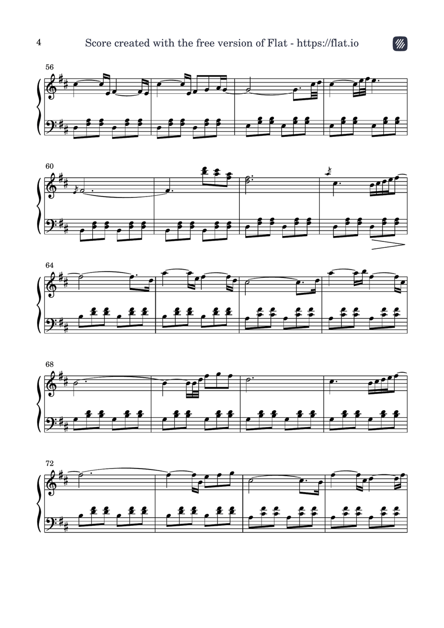 Postcard From Milan Part - Digital Sheet Music page 4