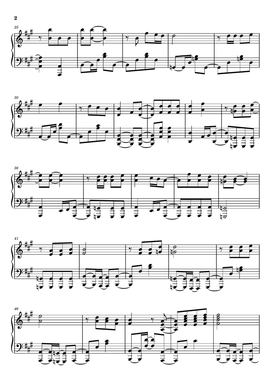 I Want It All I Want It All Piano Solo scores gallery preview page 2