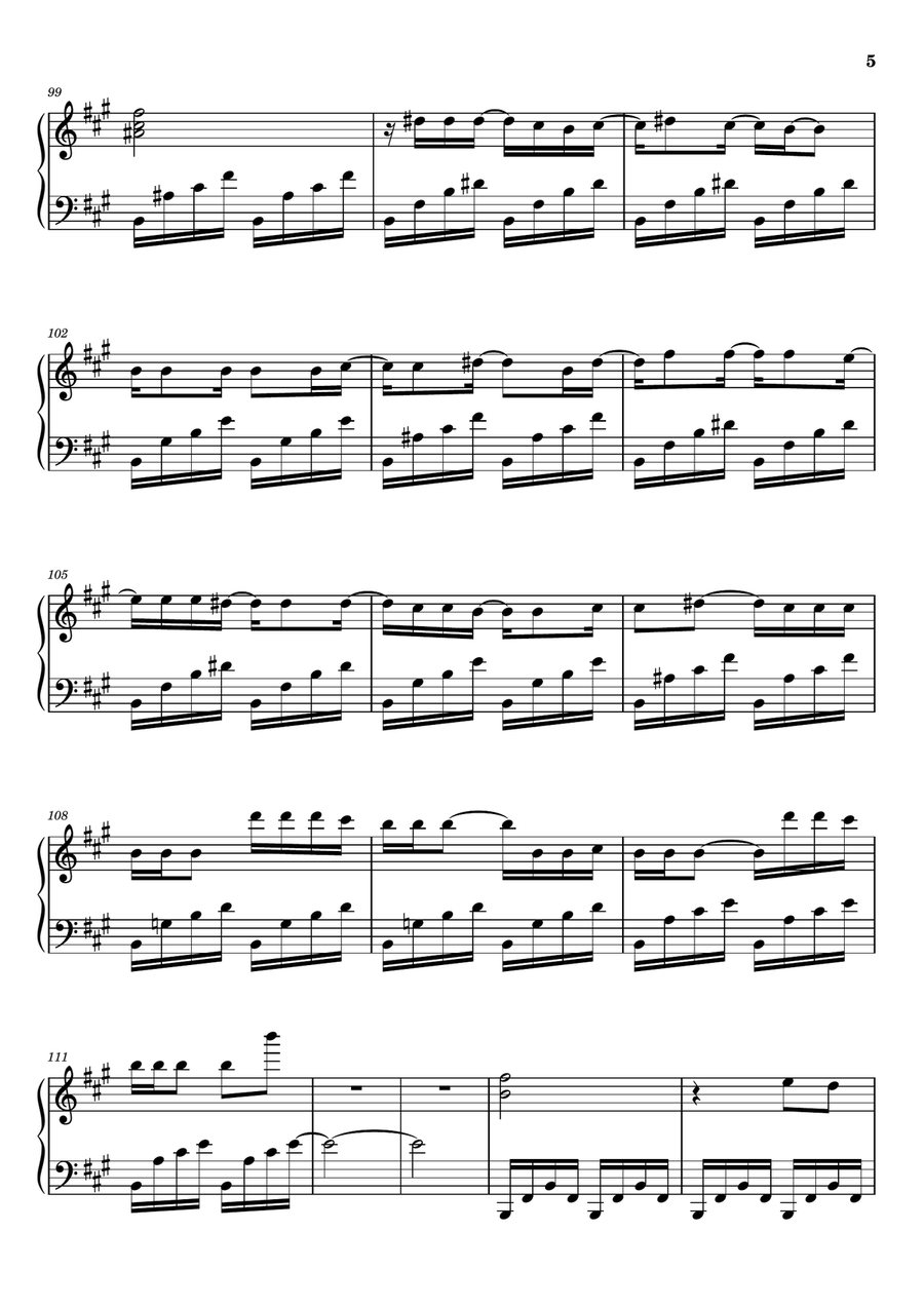 I Want It All I Want It All Piano Solo scores gallery preview page 5