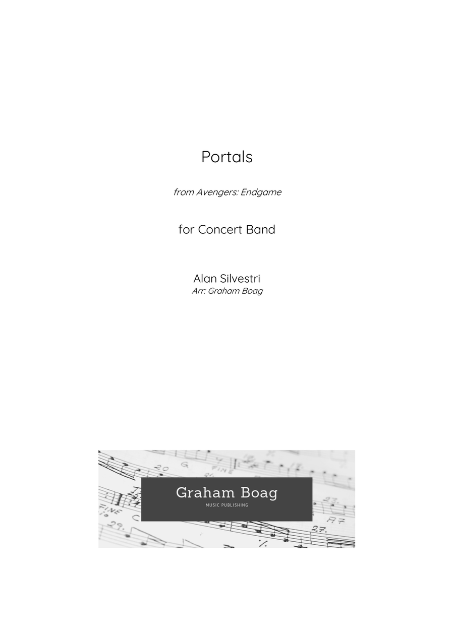 Portals Concert Band scores gallery preview page 1