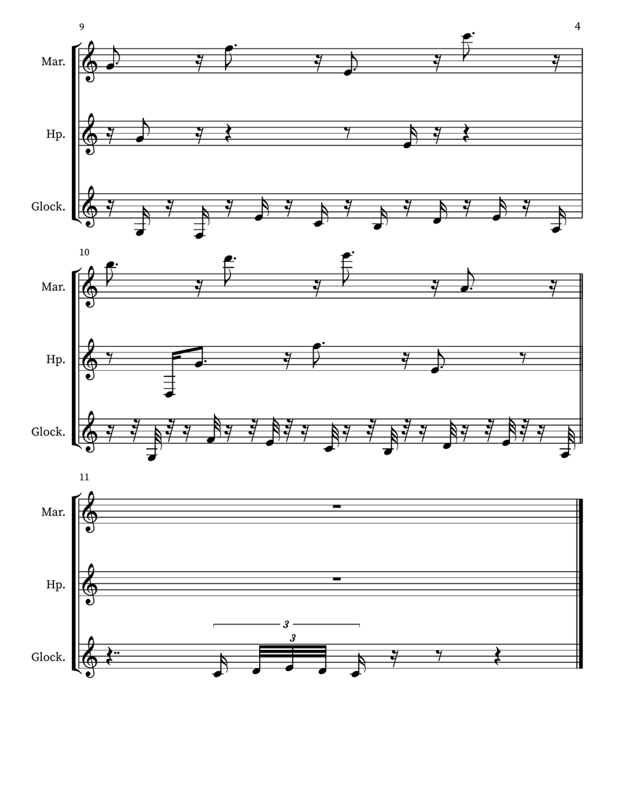 Game 21 Game 21 Small Ensemble scores gallery preview page 4