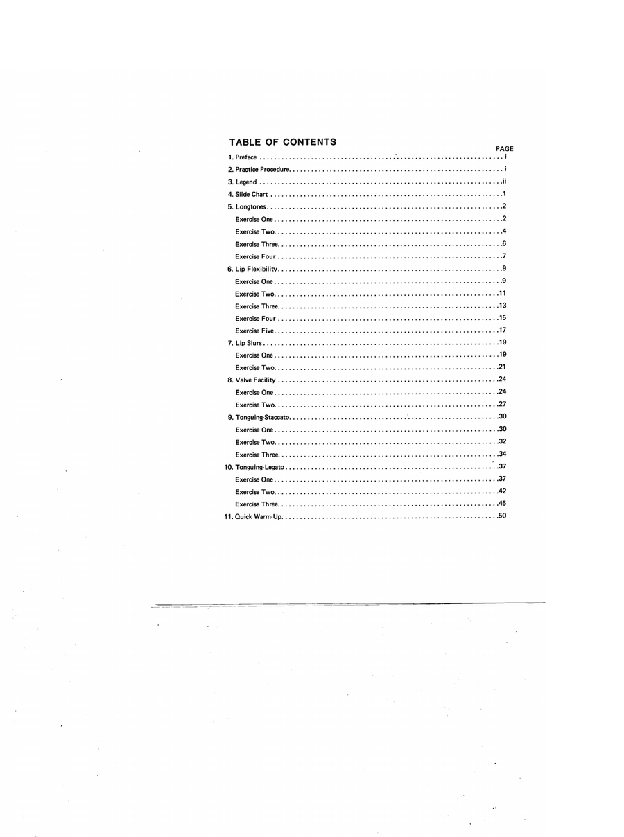 Faulise Double Valve Bass Trombone Exercises Books I, II and III complete Trombone scores gallery preview page 4