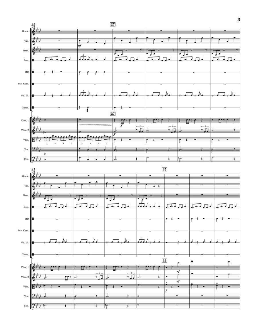 Angels In Tibet Angels In Tibet Large Ensemble scores gallery preview page 3
