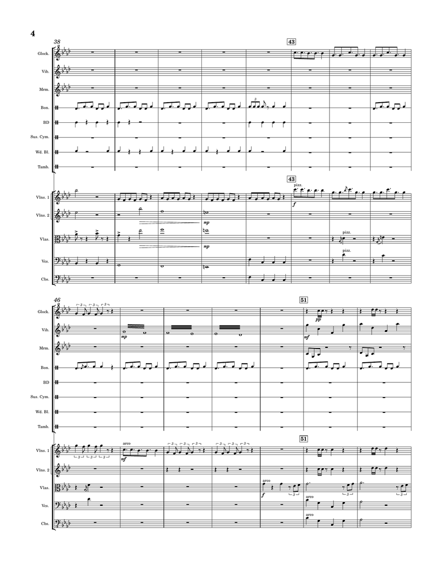 Angels In Tibet Angels In Tibet Large Ensemble scores gallery preview page 4