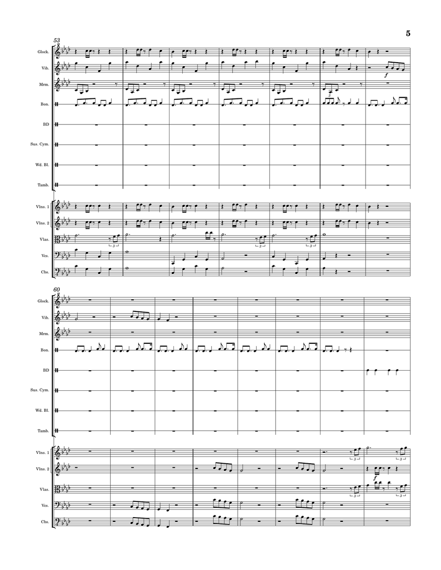 Angels In Tibet Angels In Tibet Large Ensemble scores gallery preview page 5