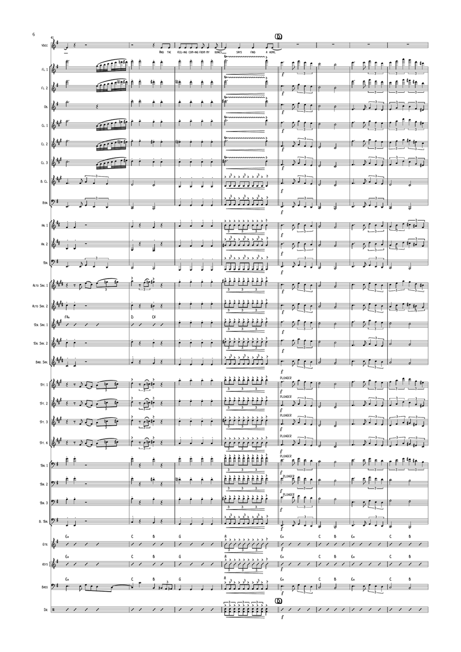 Seven Nation Army Seven Nation Army Concert Band scores gallery preview page 6