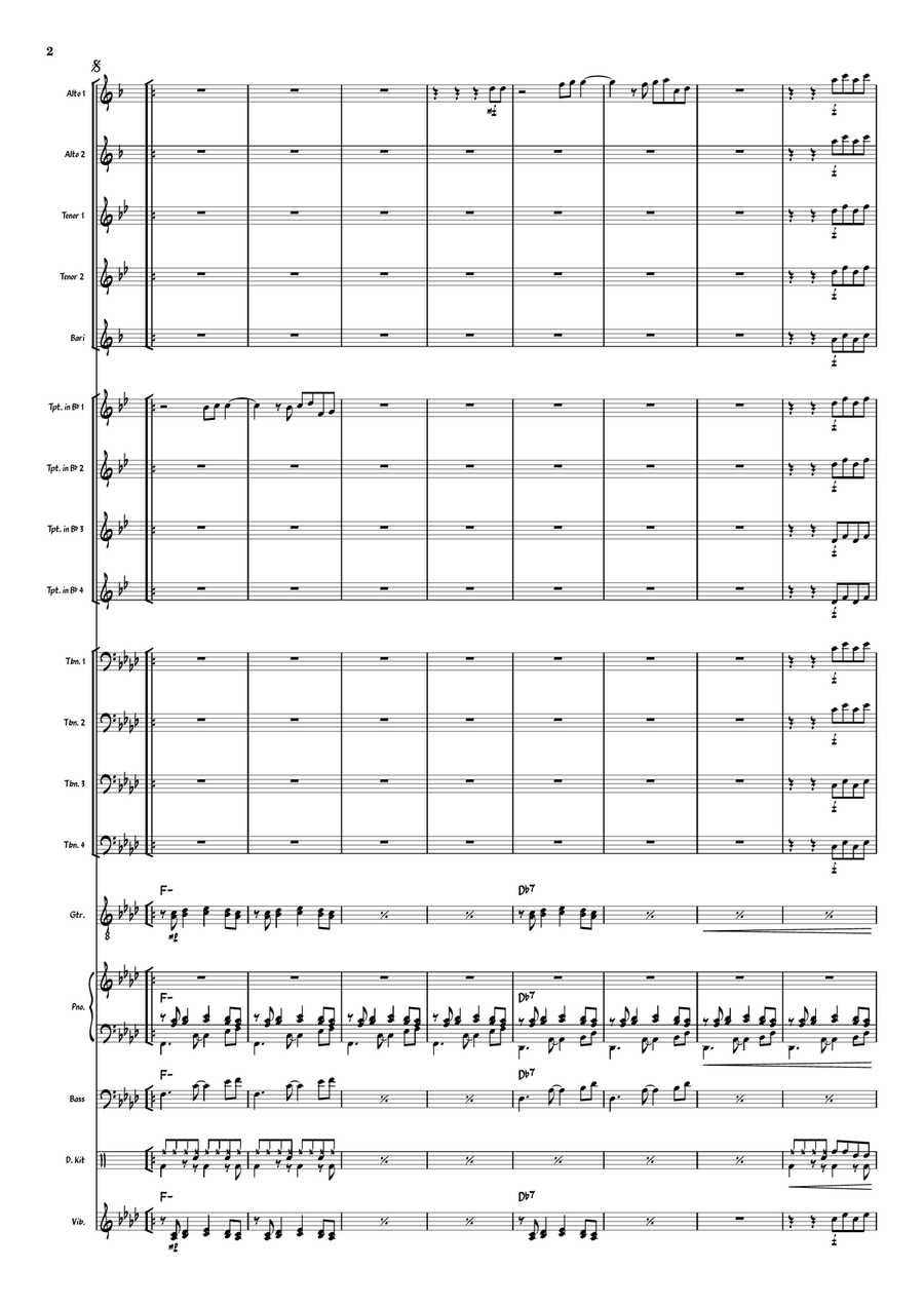 Cantaloupe Island Cantaloupe Island Jazz Ensemble scores gallery preview page 2