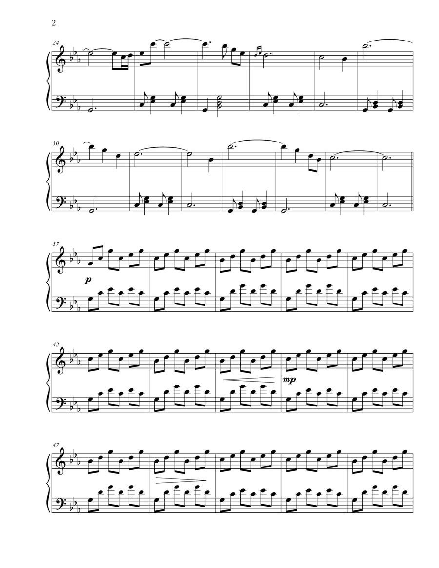 Naked Love Naked Love Piano Solo scores gallery preview page 2