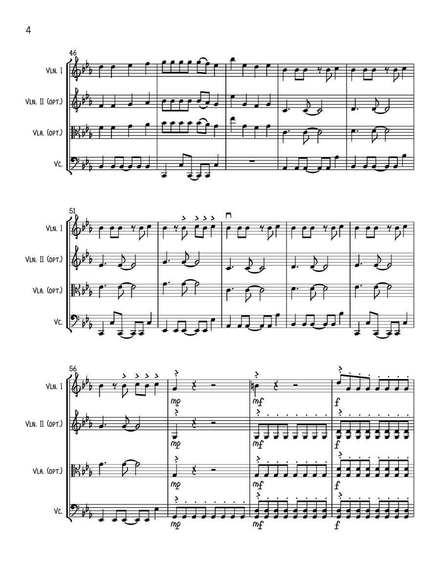 Apt. String Trio scores gallery preview page 4