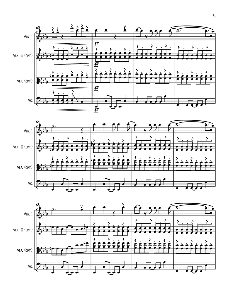 Apt. String Trio scores gallery preview page 5