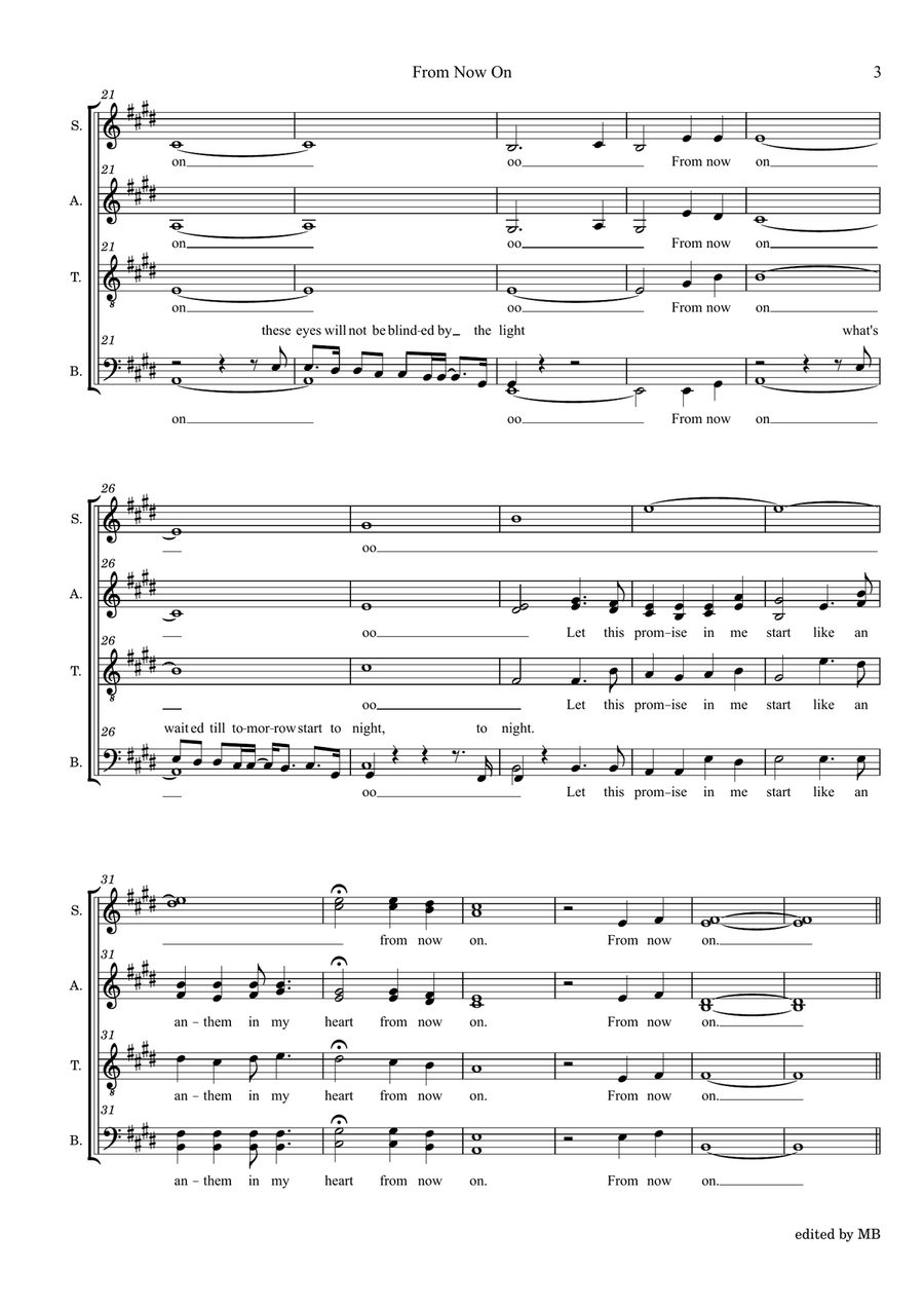From Now On Divisi scores gallery preview page 5