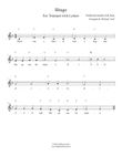 Bingo for Trumpet