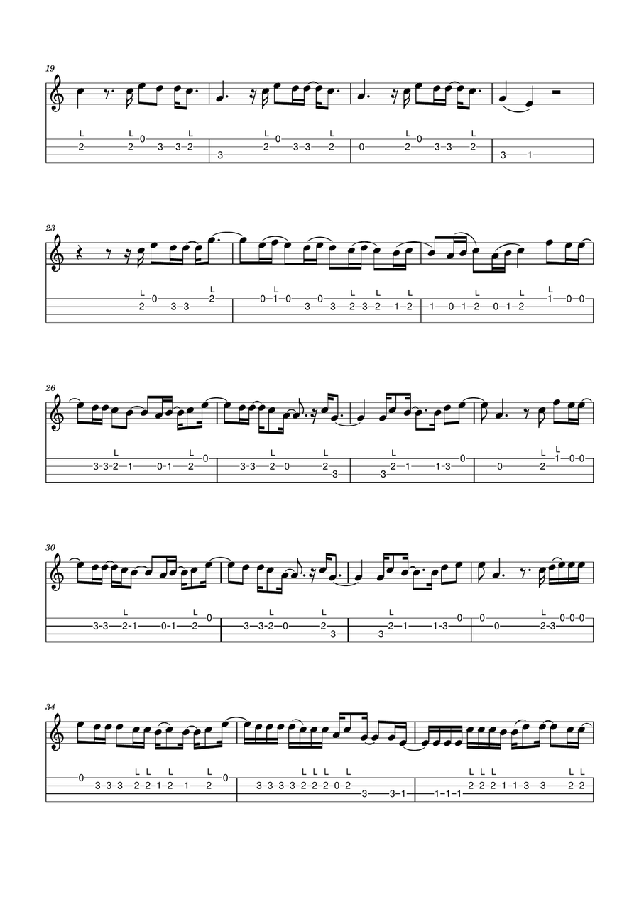 The Cut That Always Bleeds Violin Solo scores gallery preview page 2