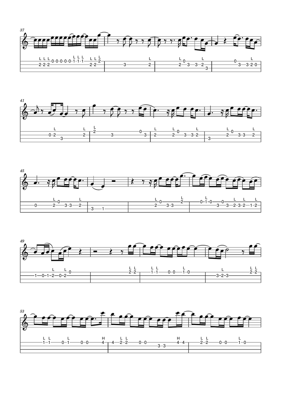 The Cut That Always Bleeds Violin Solo scores gallery preview page 3