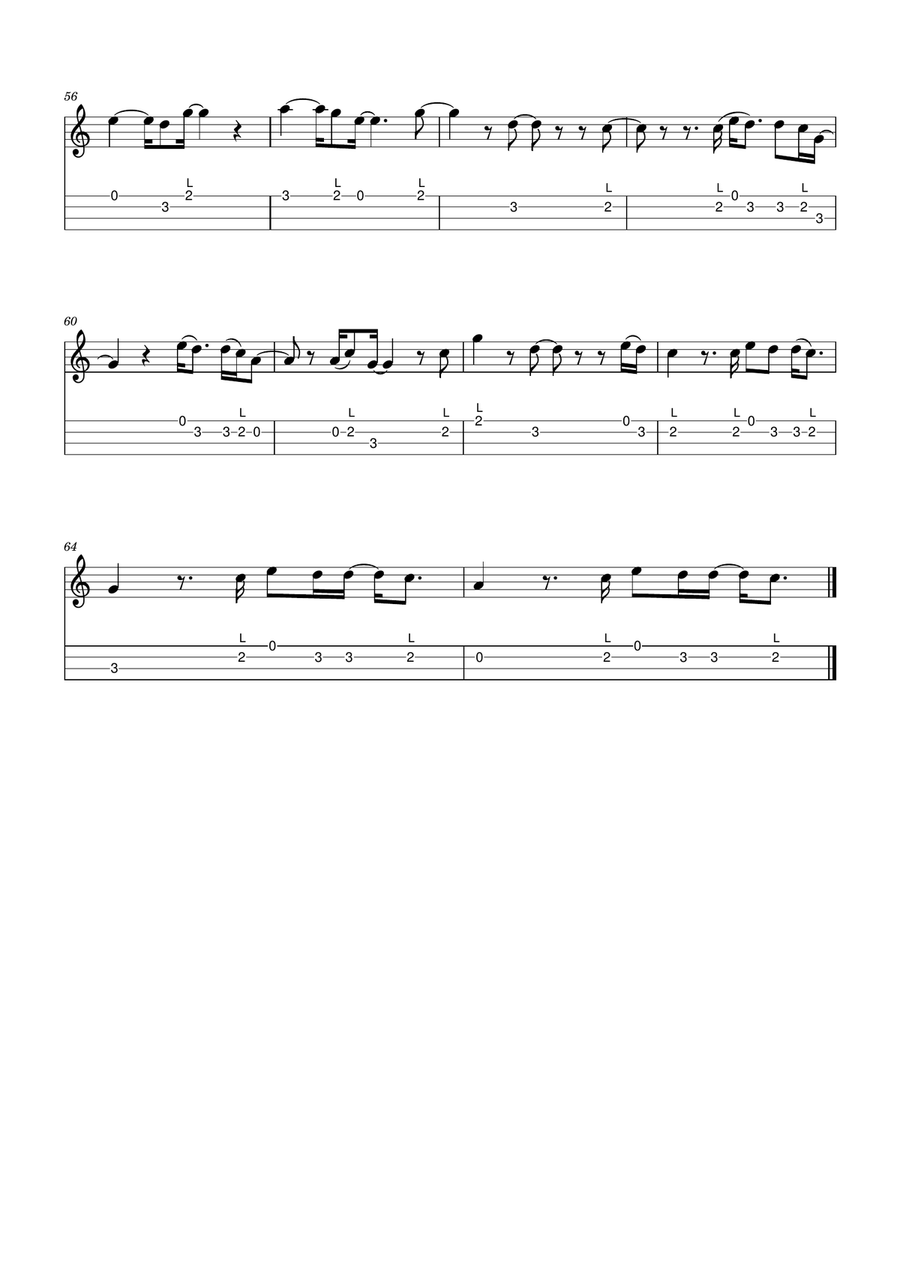 The Cut That Always Bleeds Violin Solo scores gallery preview page 4