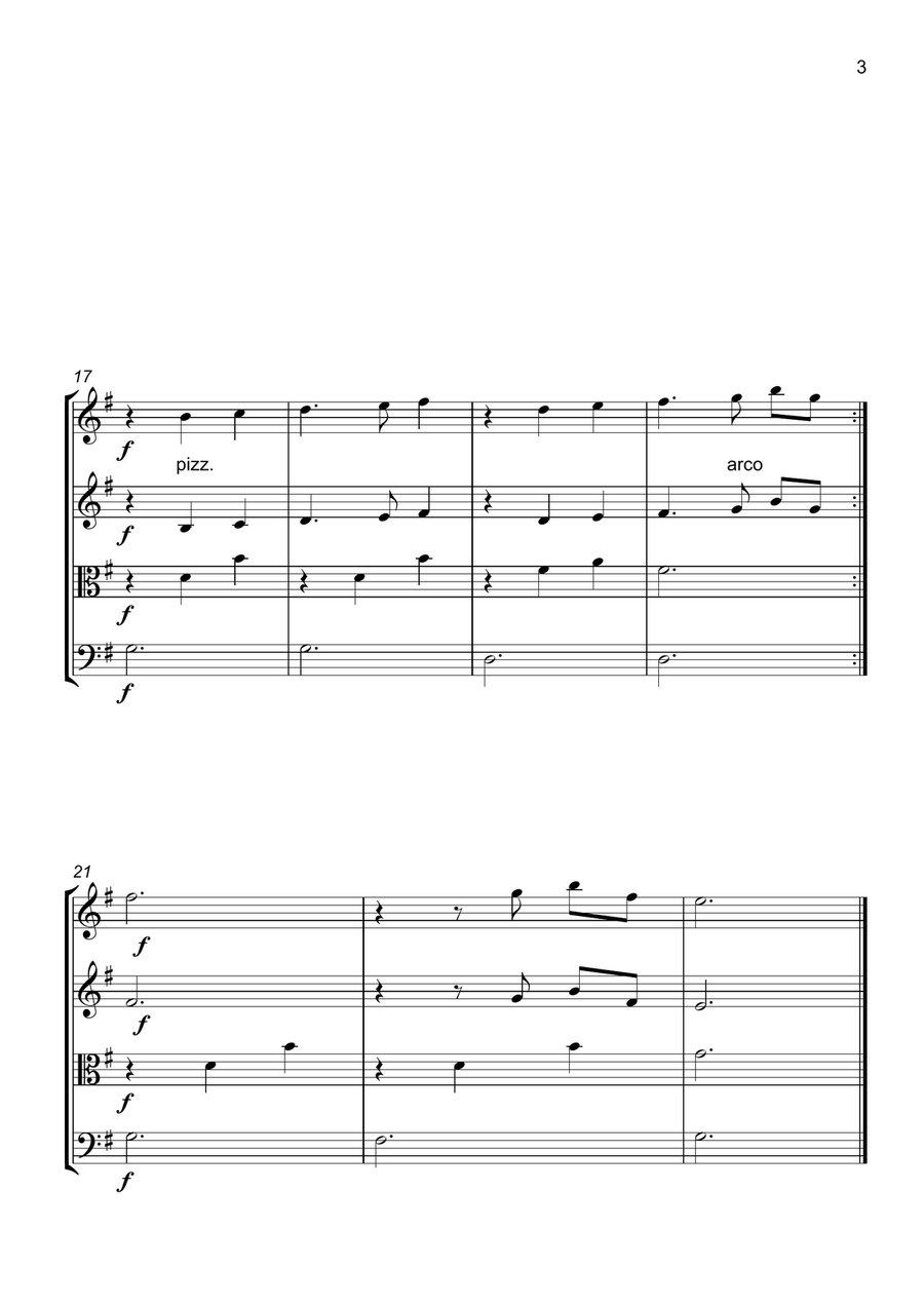 Married Life Married Life String Quartet scores gallery preview page 4