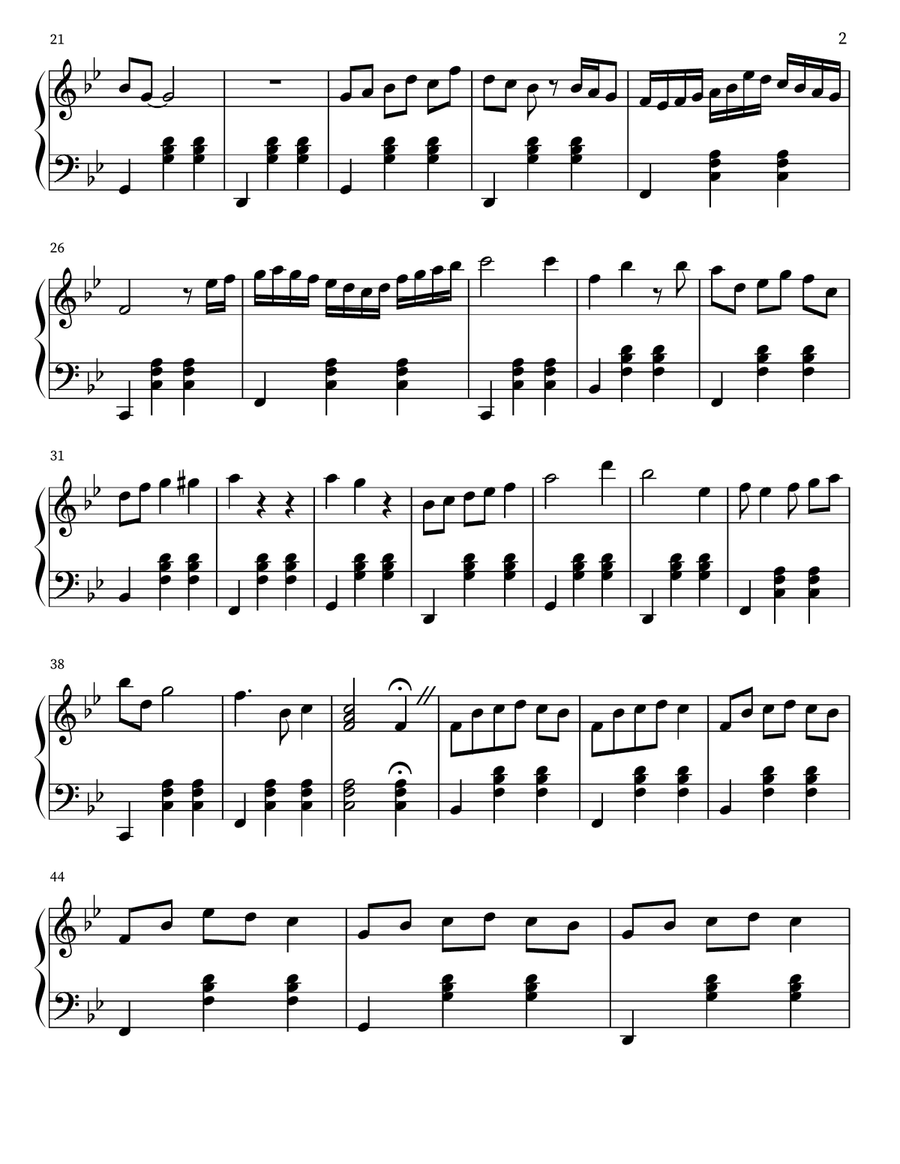 Wandering Waltz Wandering Waltz Piano Solo scores gallery preview page 2