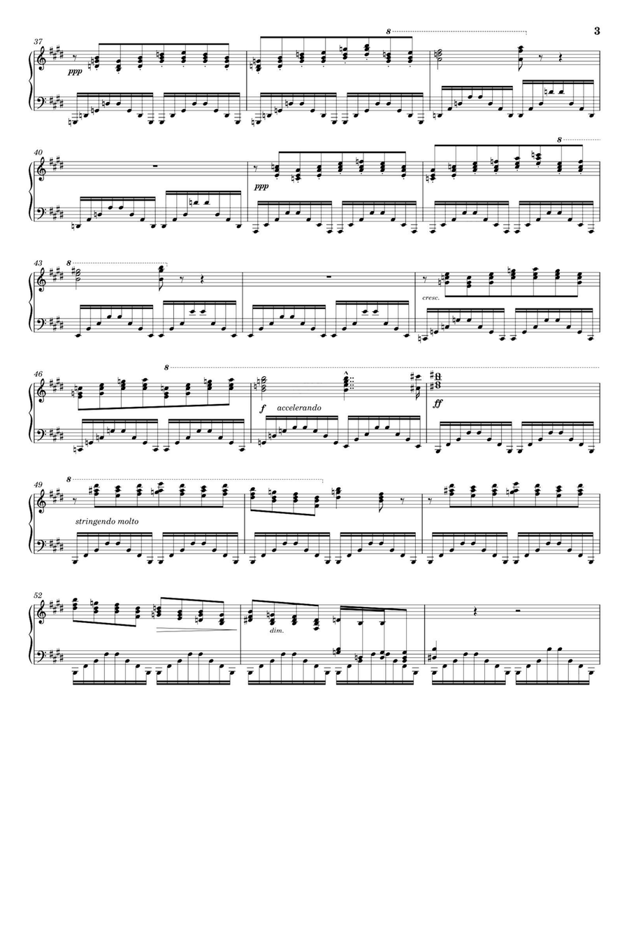 12 Grandes études, S. 137 (No. 11) Lento assai - Franz Liszt Piano Solo scores gallery preview page 3