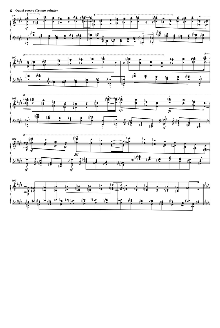 12 Grandes études, S. 137 (No. 11) Lento assai - Franz Liszt Piano Solo scores gallery preview page 6