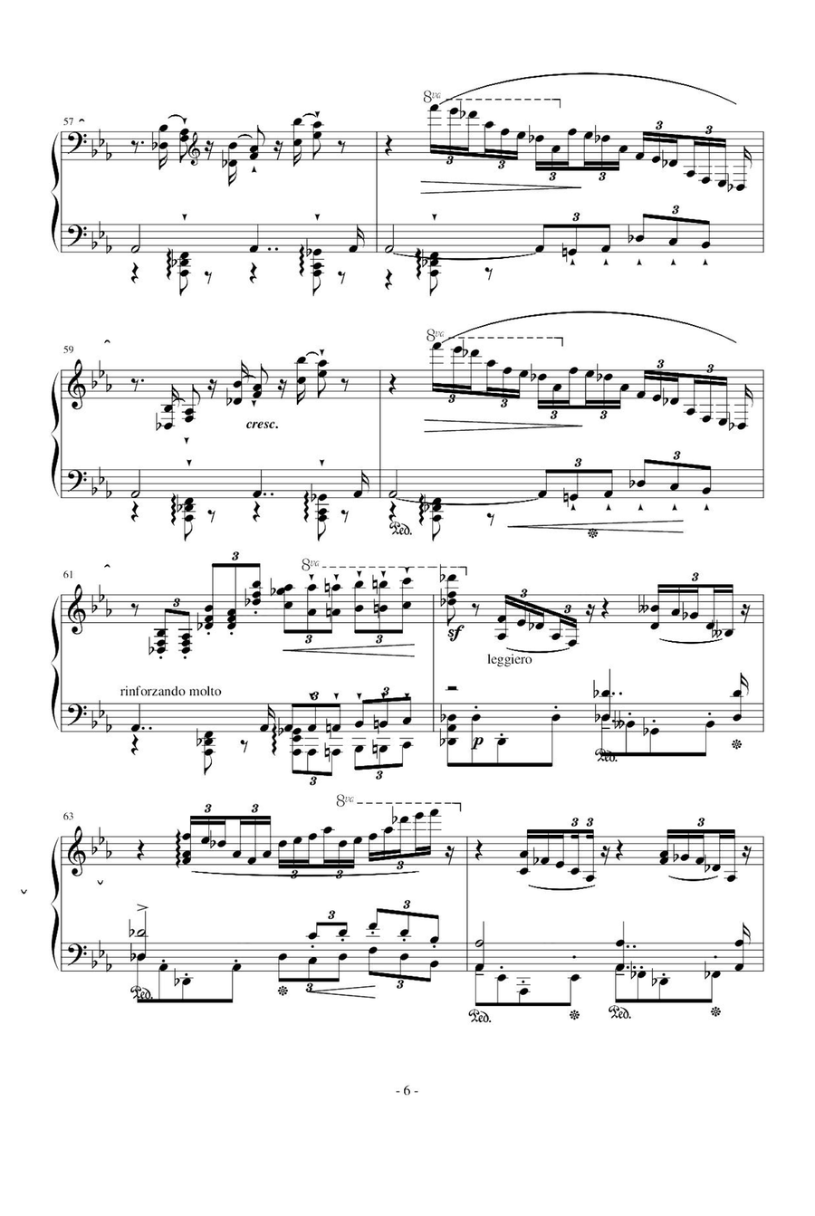 Eroica (Allegro) - Franz Liszt Piano Solo scores gallery preview page 6
