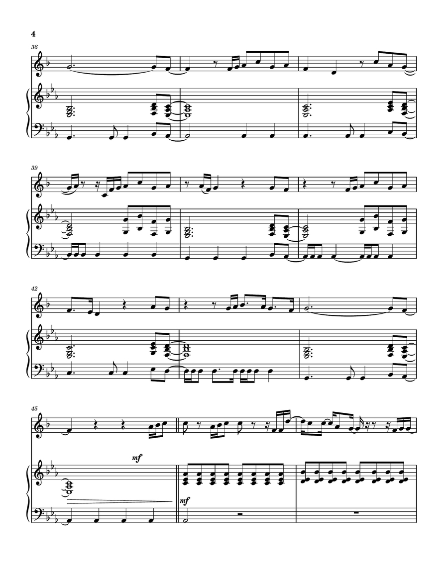 Mighty Name Of Jesus Mighty Name Of Jesus B-Flat Trumpet scores gallery preview page 5