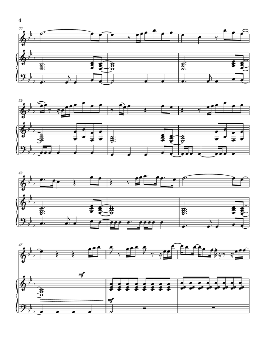 Mighty Name Of Jesus Mighty Name Of Jesus Flute scores gallery preview page 5