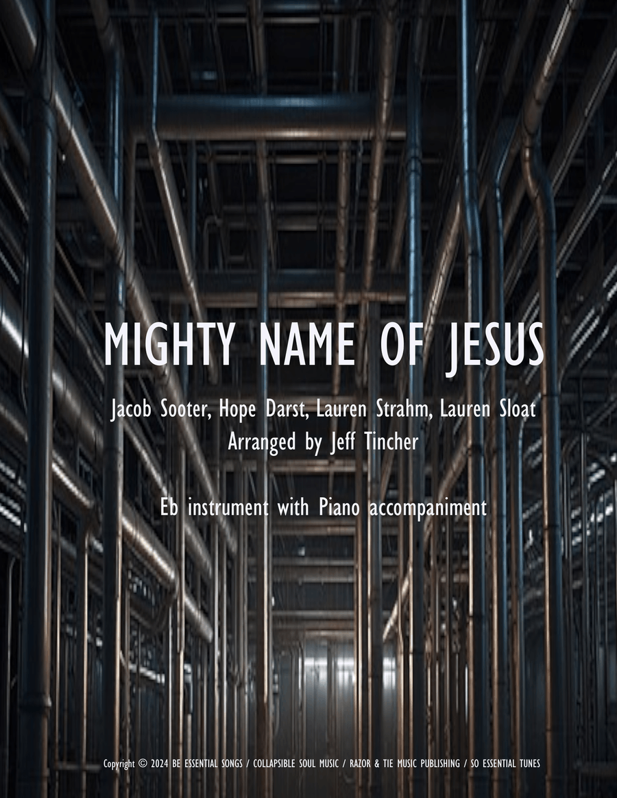 Mighty Name Of Jesus Mighty Name Of Jesus Alto Saxophone scores gallery preview page 1
