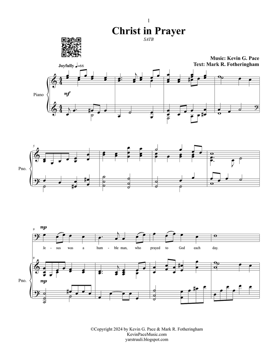 Sacred Anthems for Choir, volume 4 4-Part scores gallery preview page 4