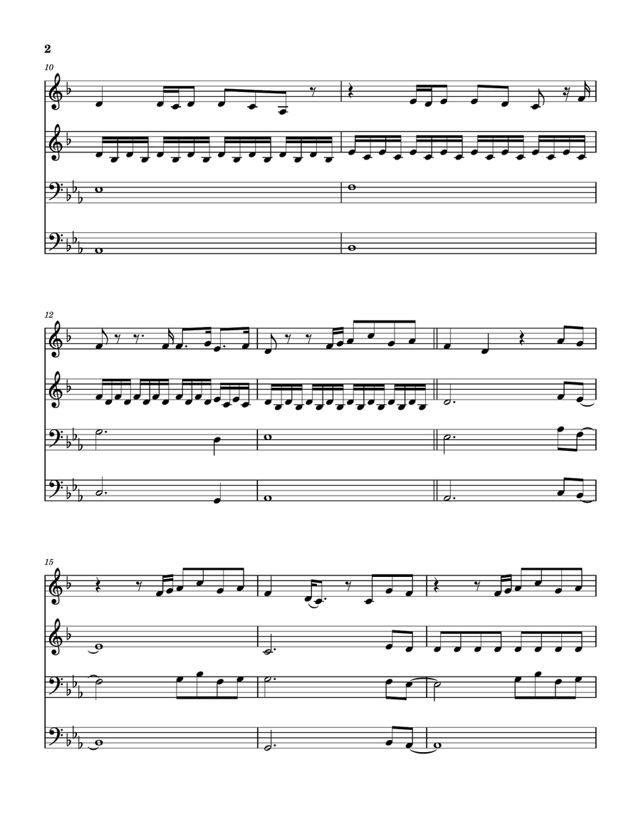 Mighty Name Of Jesus Mighty Name Of Jesus Brass Quartet scores gallery preview page 3