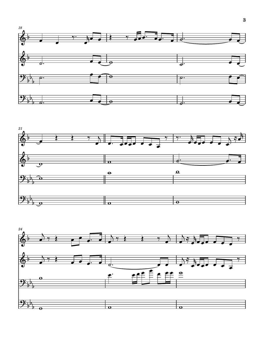 Mighty Name Of Jesus Mighty Name Of Jesus Brass Quartet scores gallery preview page 4
