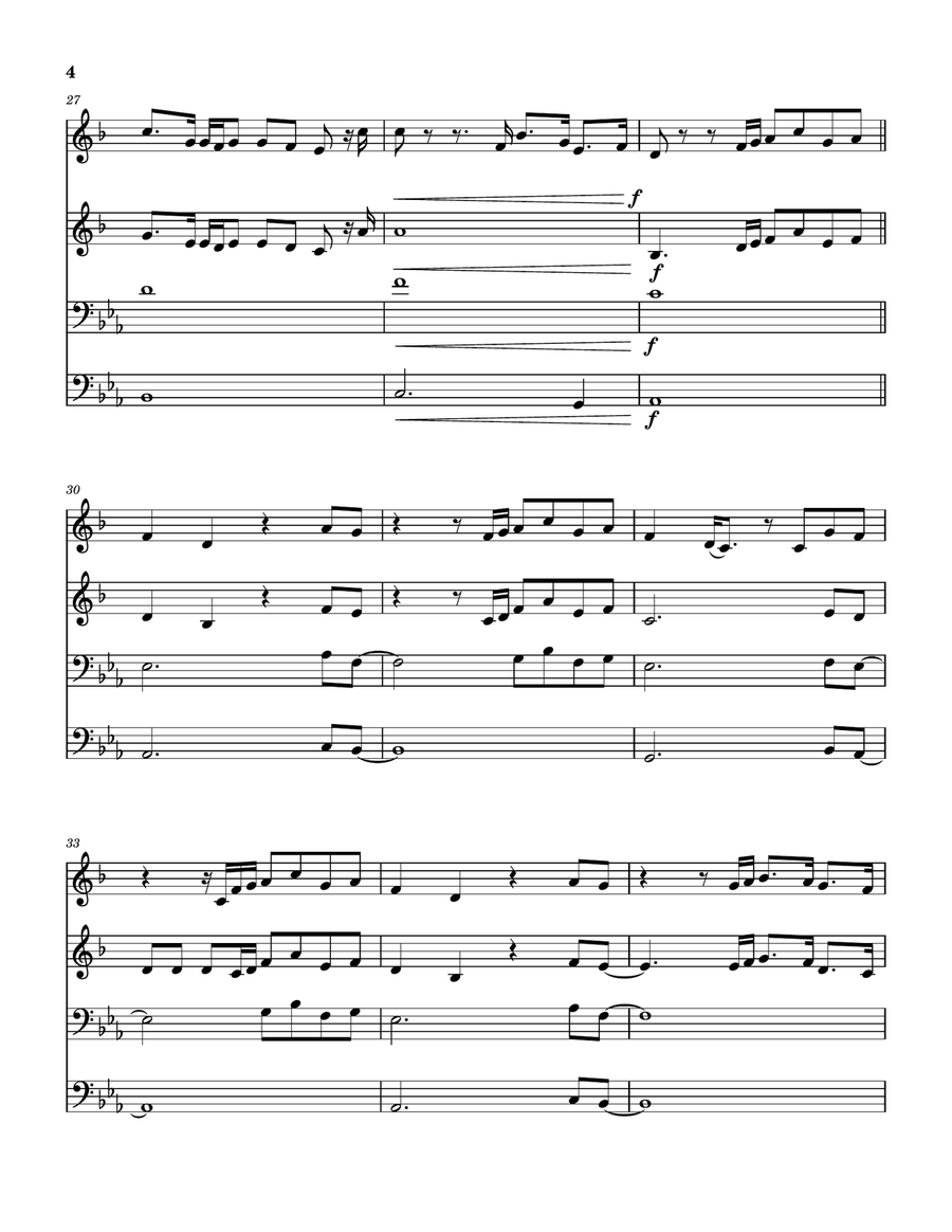 Mighty Name Of Jesus Mighty Name Of Jesus Brass Quartet scores gallery preview page 5