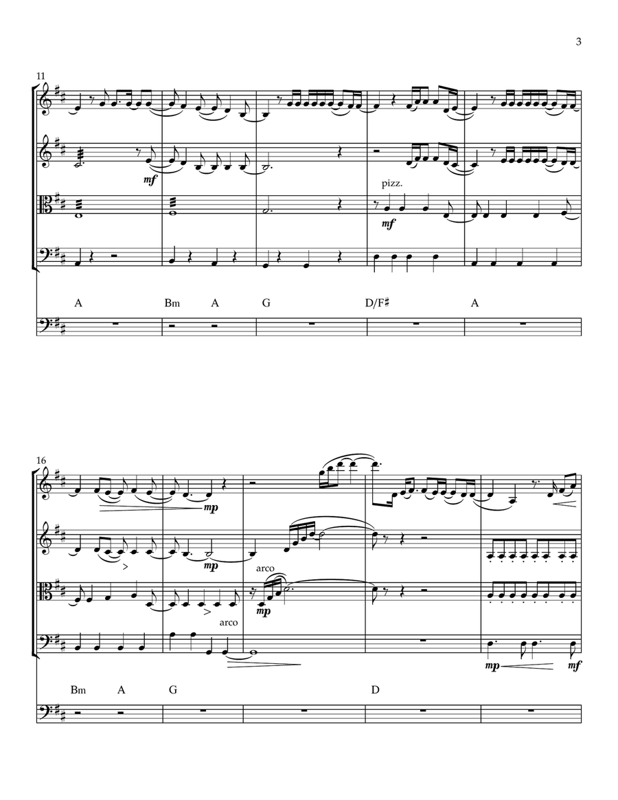 What A Beautiful Name What A Beautiful Name String Orchestra scores gallery preview page 4
