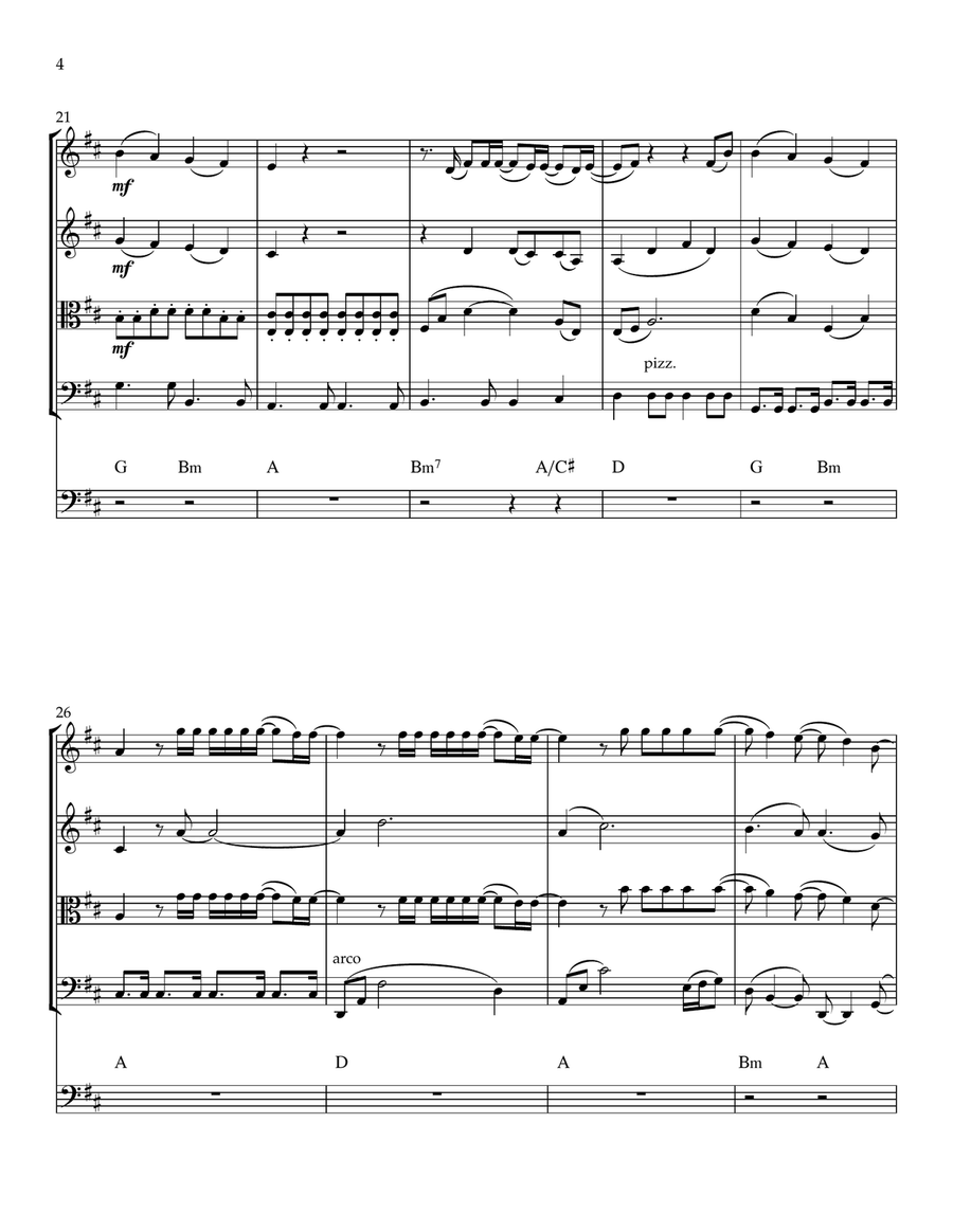 What A Beautiful Name What A Beautiful Name String Orchestra scores gallery preview page 5