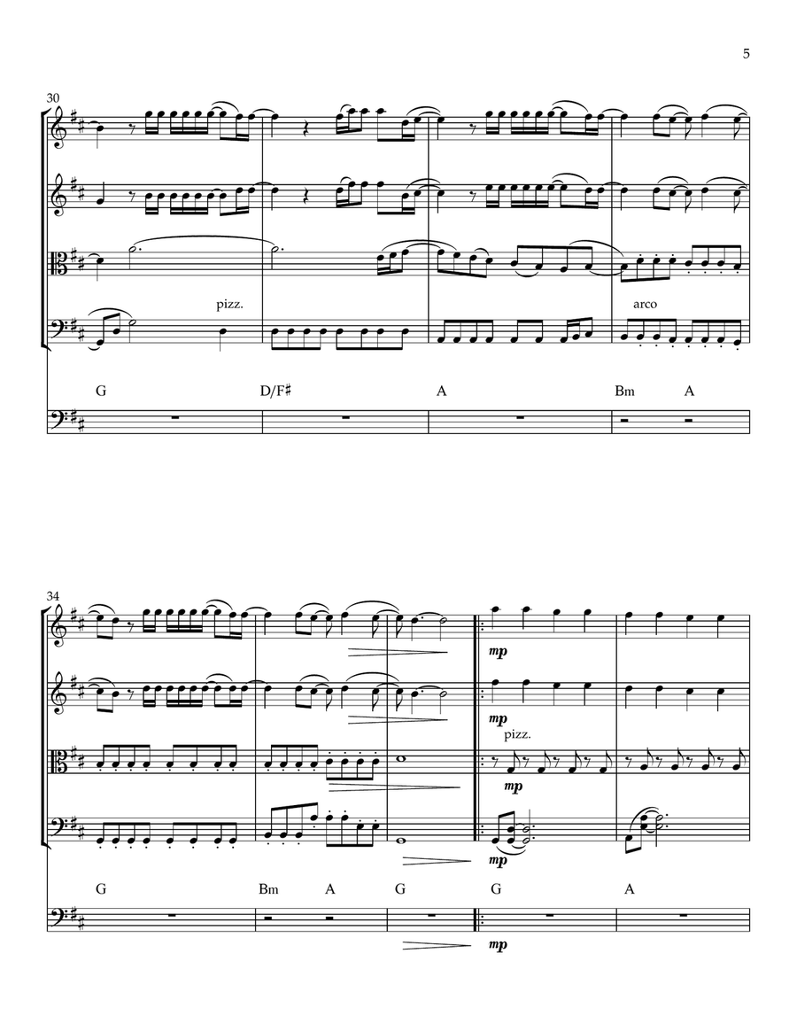 What A Beautiful Name What A Beautiful Name String Orchestra scores gallery preview page 6