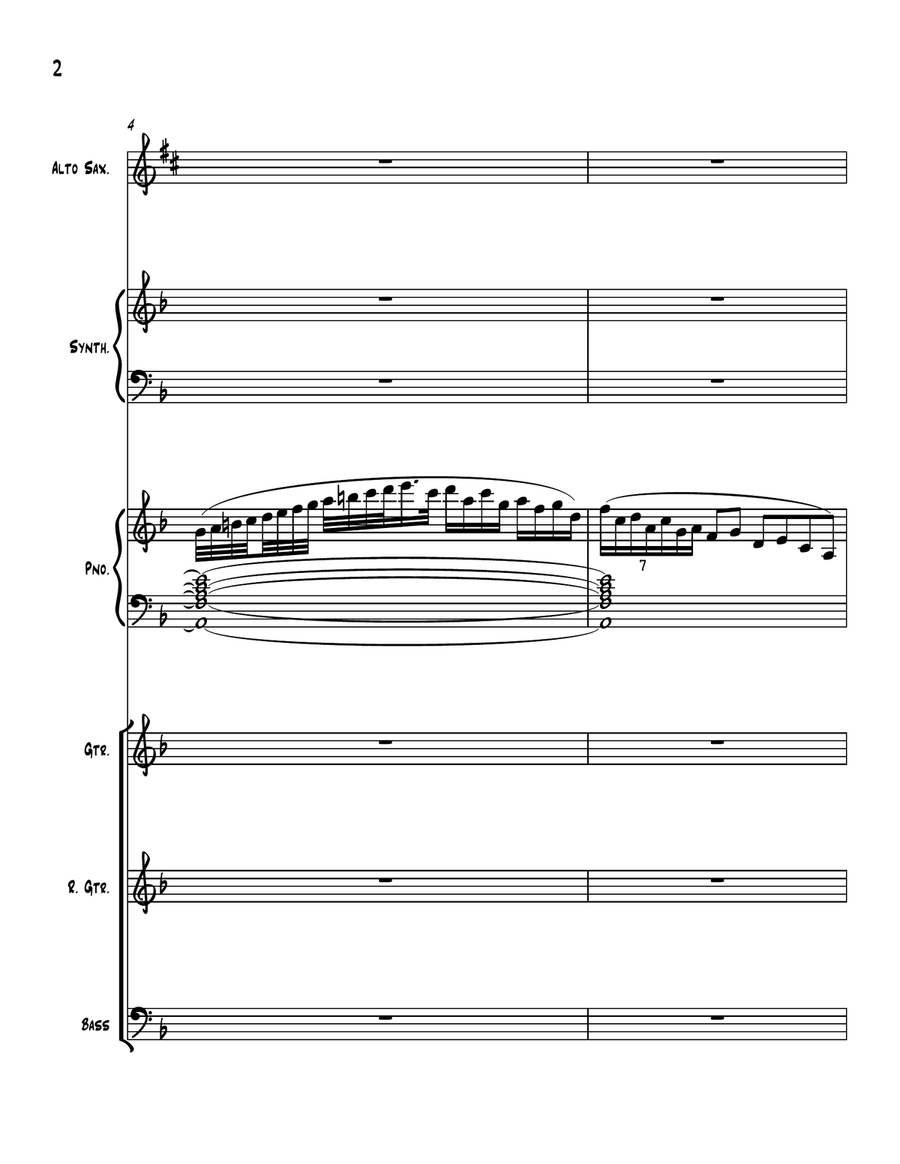 Abstract Art Abstract Art Jazz Ensemble scores gallery preview page 2