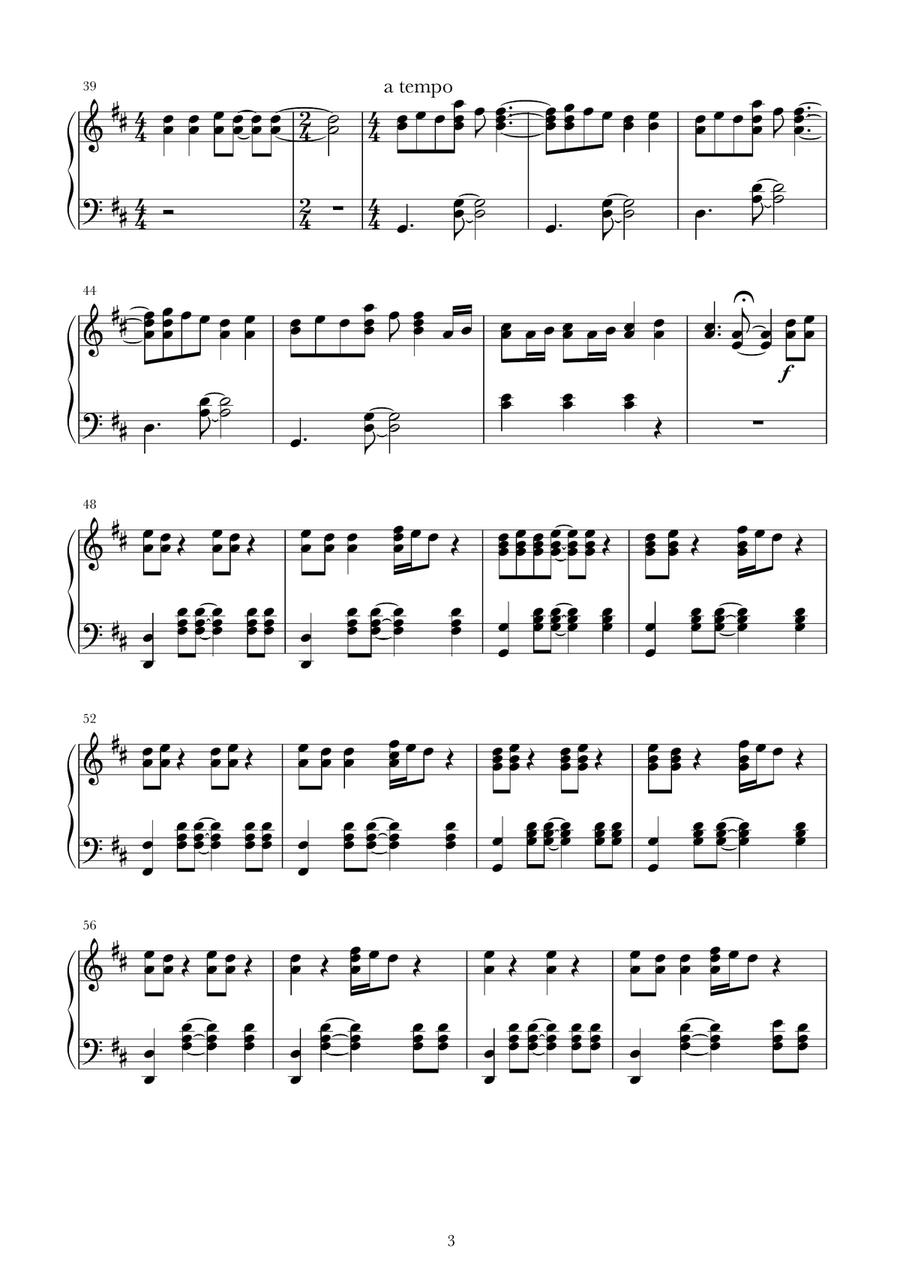Luther Luther Piano Solo scores gallery preview page 3