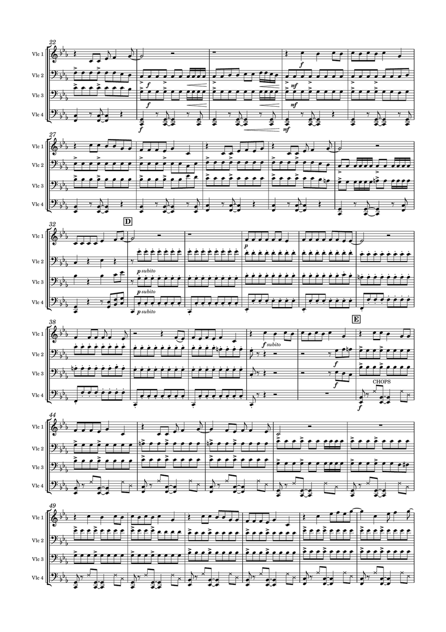 Feel It Still by Brian Holland Chamber Music - Digital Sheet Music page 4