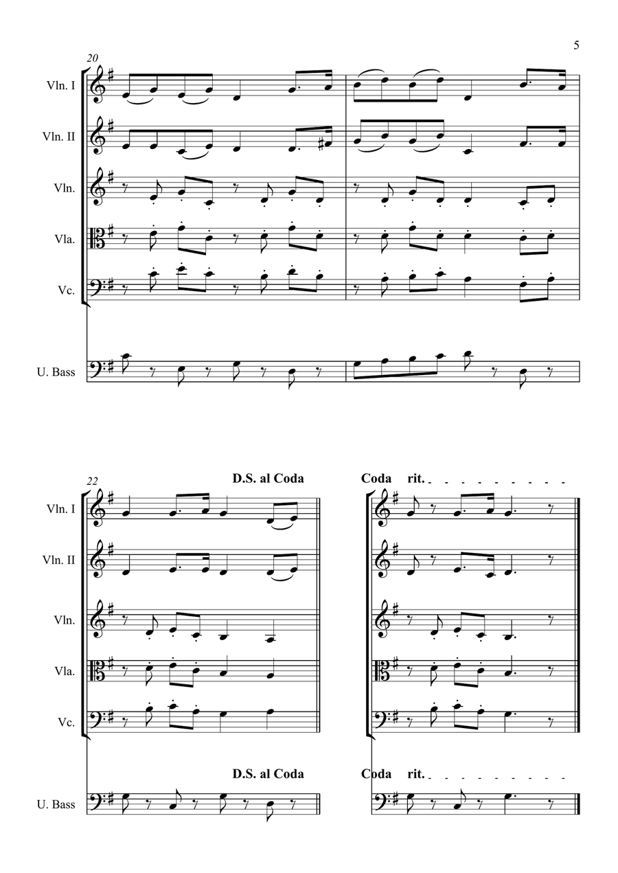 The Thistle of Scotland The Thistle of Scotland String Orchestra scores gallery preview page 5