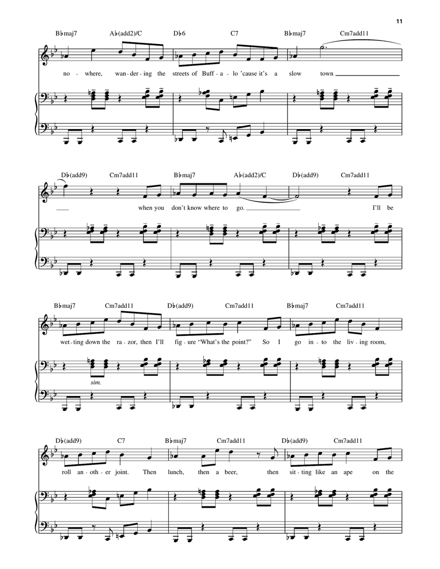 Scrap (from The Full Monty) Voice scores gallery preview page 2