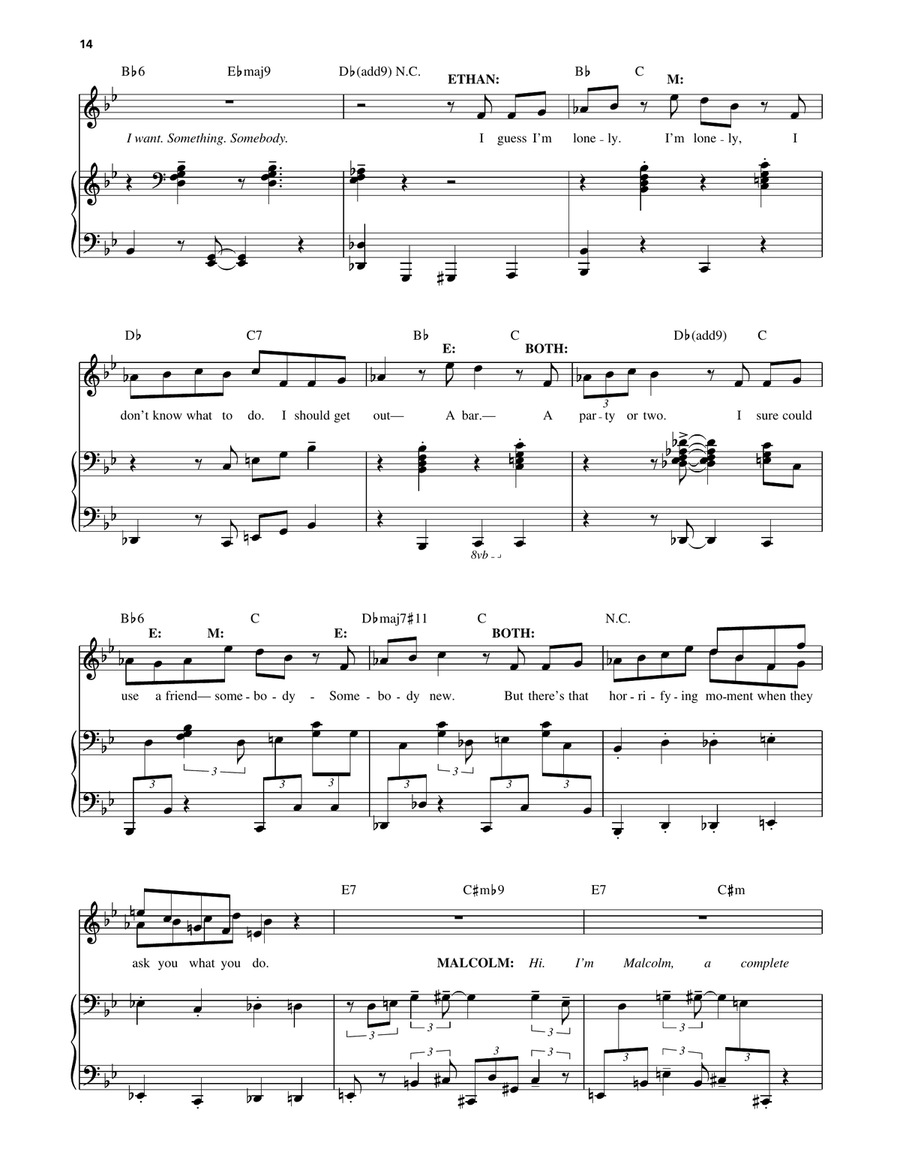 Scrap (from The Full Monty) Voice scores gallery preview page 5